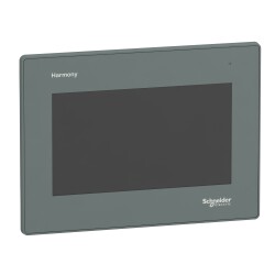7 inch wide screen, Basic model, 1 serial port, embedded RTC - Schneider Electric
