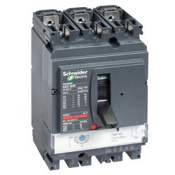 circuit breaker ComPact NSX100H, 70 kA at 415 VAC, MA trip unit 50 A, 3 poles 3d - Schneider Electric