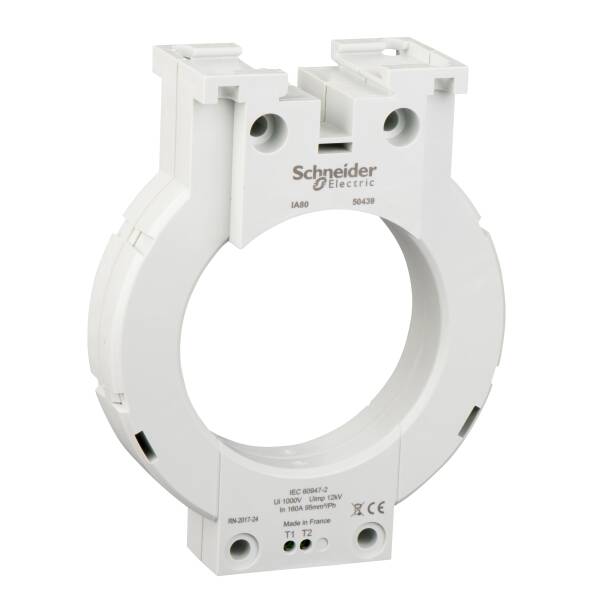 Closed toroid for residual current protection IA - Ø 80 mm - 1