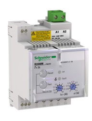 Earth-leakage relay RH99M with automatic reset - 0.03..30 A - 0..4.5 s - 240 V - Schneider Electric