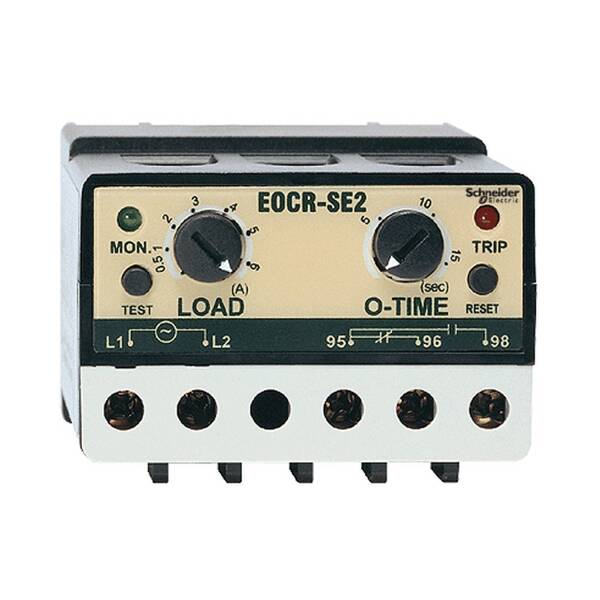 electronic overcurrent relay - 0.5..6 A - 220 V AC - 1