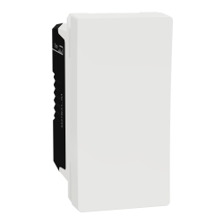 Intermediate Switch, Miluz E, 10-16A, 250V, 1 module, White - Schneider Electric