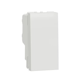 Intermediate switch, New Unica, 10 A, 1 module, white - Schneider Electric