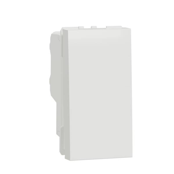 Intermediate switch, New Unica, 10 A, 1 module, white - 1