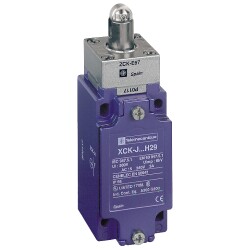 limit switch XCKJ - steel roller plunger reinforced - 1NC+1NO - snap - Pg13 - Schneider Electric