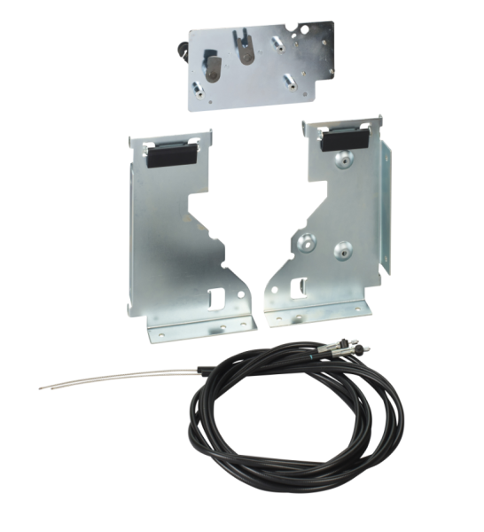 mechanical interlocking using cables, ComPact N630b to NS1600, source changeover for 2 fixed devices - 1