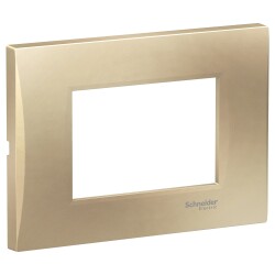 Modular frame mode, 3M, metallic beige - Schneider Electric
