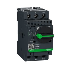 Motor circuit breaker, TeSys GV2, 3P, 20-25 A, thermal magnetic, screw clamp terminals - Schneider Electric