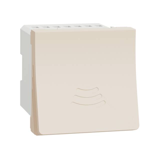 New Unica - electronic doorbell - 2 modules - beige - 1