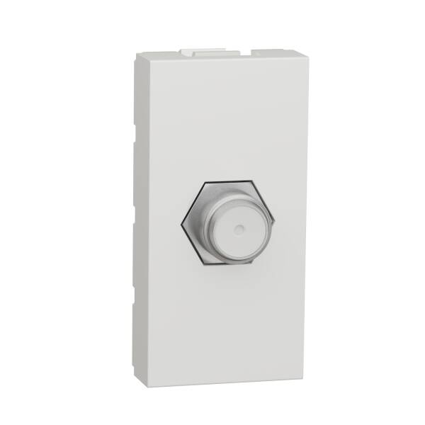 New Unica - TV socket - 1 module - white - 1