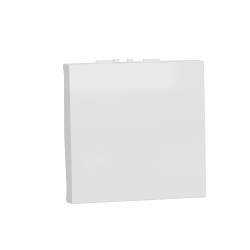 New Unica - two-way switch 16A screws 2modules white - Schneider Electric