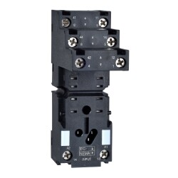 socket RXZ - separate contact - 12 A - < 250 V - connector - for relay RXM2.. - Schneider Electric