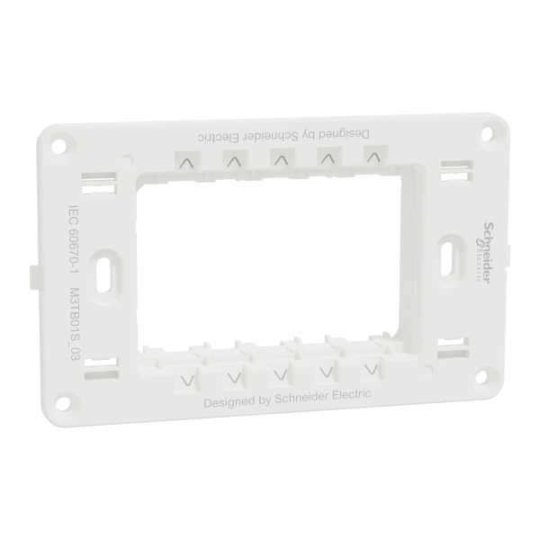 Supporting Frame, Miluz E, 3 gang, white - 1