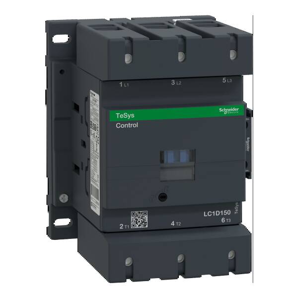 TeSys D contactor - 3P(3 NO) - AC-3 - <= 440 V 150 A - 110 V AC 50/60 Hz coil - 1