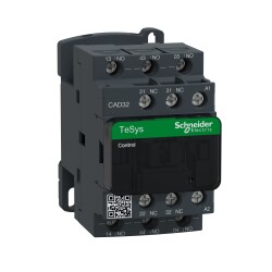 ريليه التحكم TeSys D - 3 NO + 2 NC - <= 690 ملف التيار المتردد العياري بجهد 220 فولت - Schneider Electric