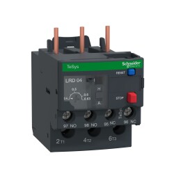 مرحلات الحمل الزائد الحراري TeSys LRD - 0.4...0.63 أمبير - الفئة 10A - Schneider Electric