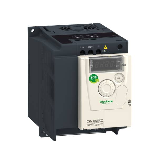 variable speed drive ATV12 - 1.5kW - 2hp - 200..240V - 1ph - with heat sink - 1